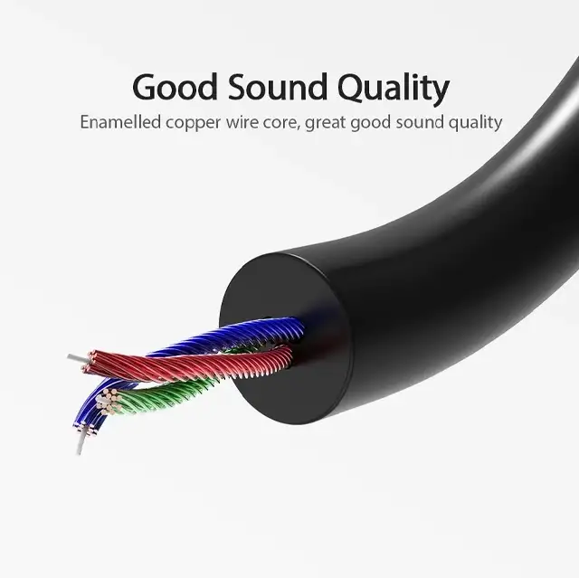 Vention Cable Audio 3.5mm Male to Male 1.5m Black Metal ( BAKBG )