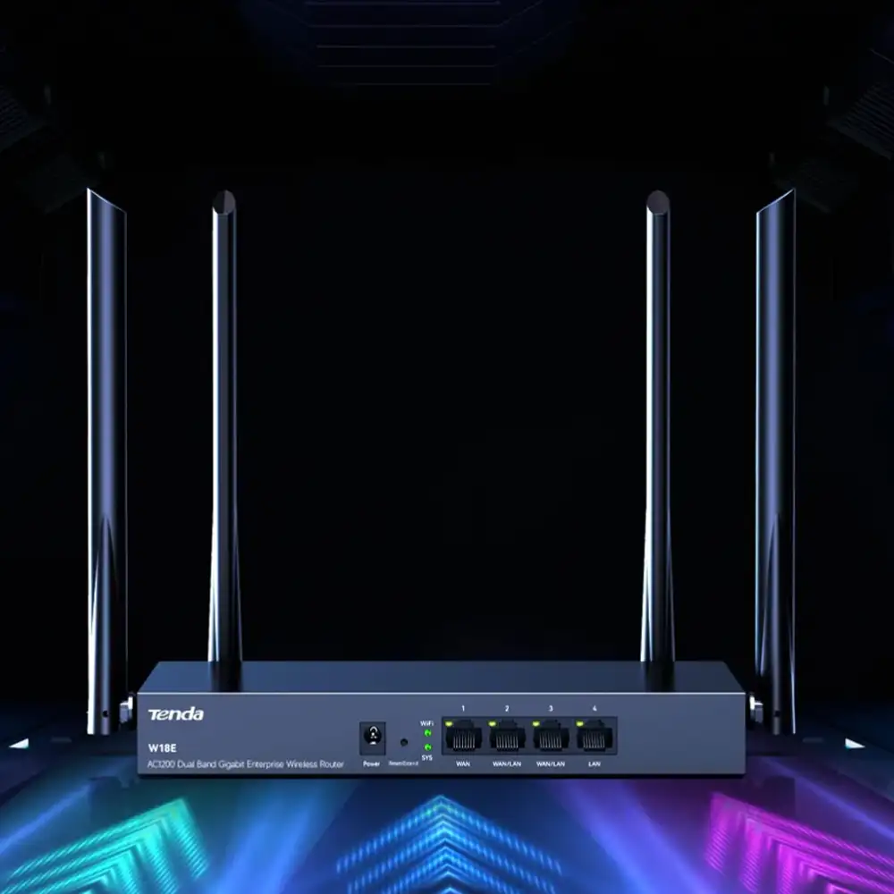 Tenda W18E AC1200 Dual Band Gigabit Enterprise Wireless Router