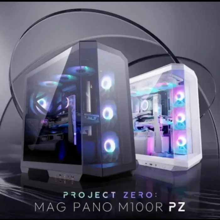 MSI MAG PANO M100R PZ WHITE 4 Fan ARGB