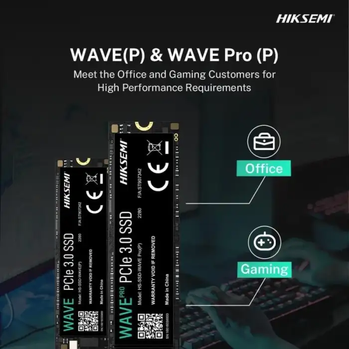 HIKSEMI WAVE 512GB NVME Gen3 2500Mbps HS-SSD-WAVE(P) 512G