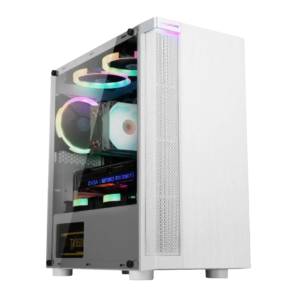 AbkoNcore CRONOS C450M White + 1 Fan 12cm