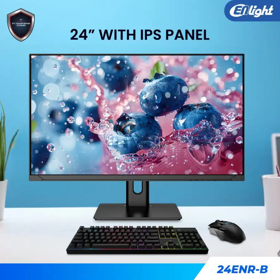 LED ENLIGHT 24ENR-B 24" IPS 180hz 1ms RGB Ergonomics