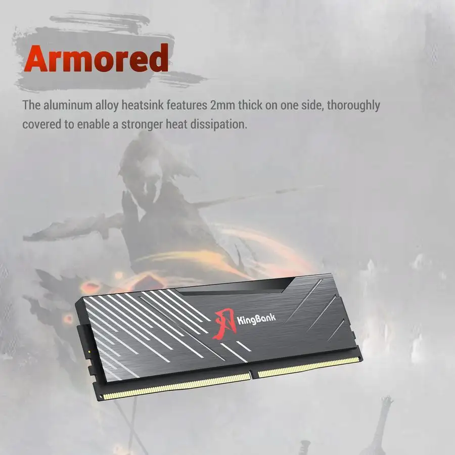 KINGBANK SOARBLADE DDR4 16GB 3200Mhz Kit 2x8GB XMP RGB White