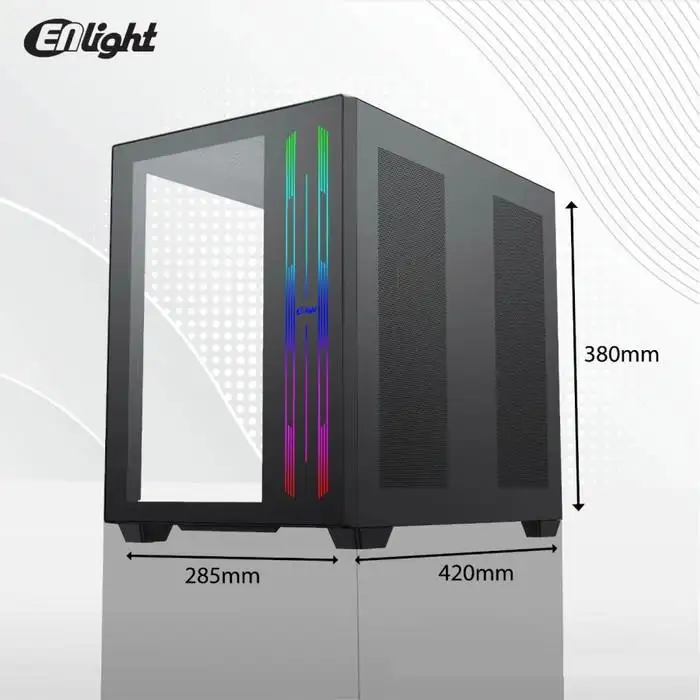 ENLIGHT FPMAX Z4 WHITE + 3 Fan RGB