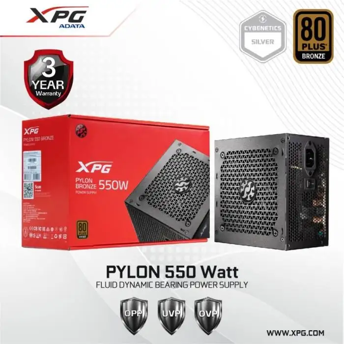 ADATA XPG Pylon 550W Bronze PYLON550B-BKCEU
