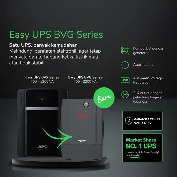 UPS APC BVG1600I-GR 1600VA 900W