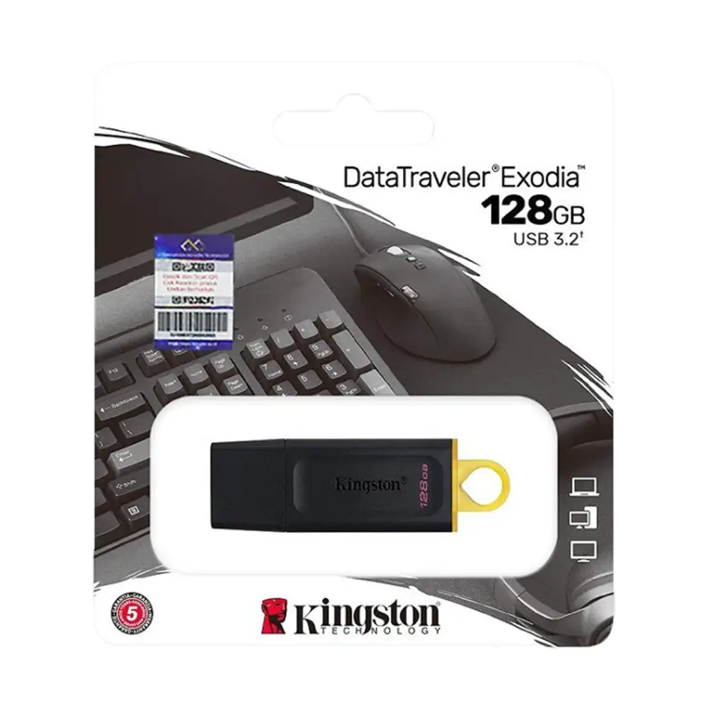 FLASHDISK KINGSTON 128GB USB3.2 DataTraveler Exodia