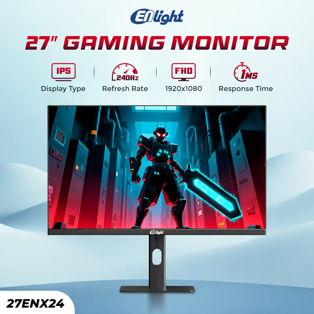 LED ENLIGHT 27ENX24 27" IPS 240hz 0.5ms Ergonomics