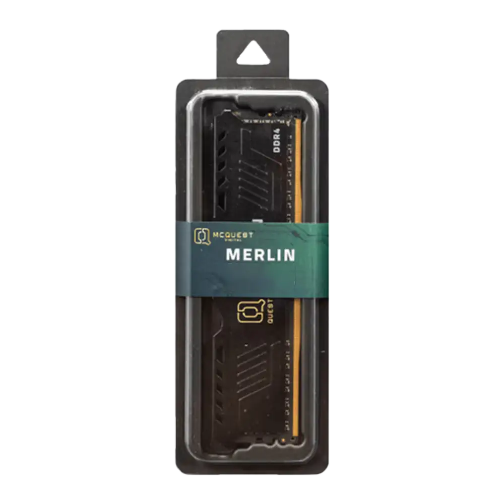 MCQUEST DIGITAL MERLIN DDR4 16GB 3200Mhz HEATSINK LONGDIMM