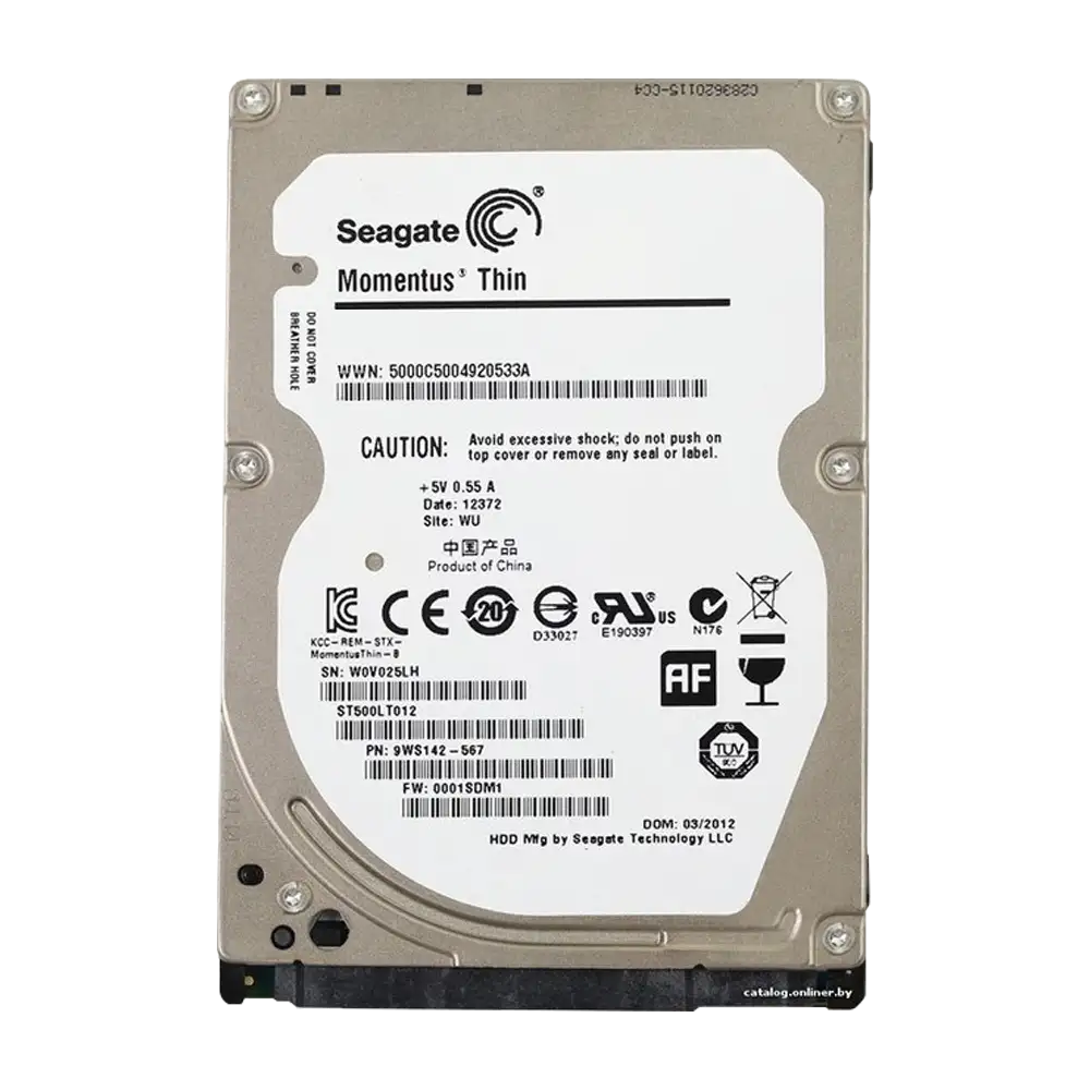 2.5" SEAGATE 1TB ORI