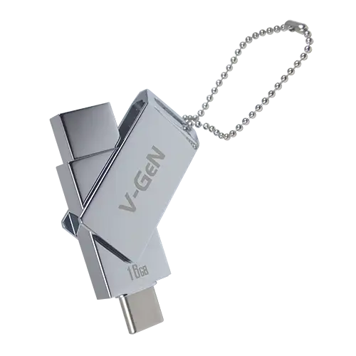 FLASHDISK V-GEN OTG 3.0 TYPE-C 128GB