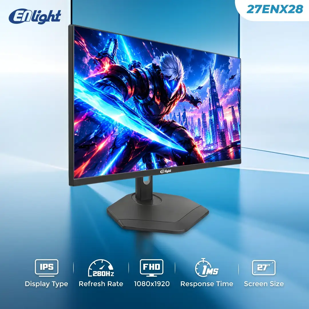 LED ENLIGHT 27ENX28 27" IPS 280hz 0.5ms Ergonomics