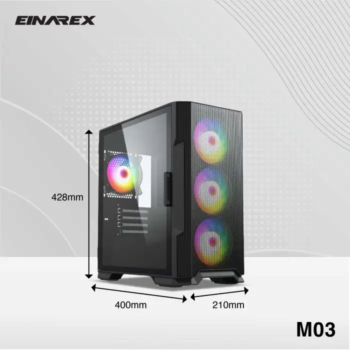 EINAREX M03 Green (1x 120mm ARGB Fan)