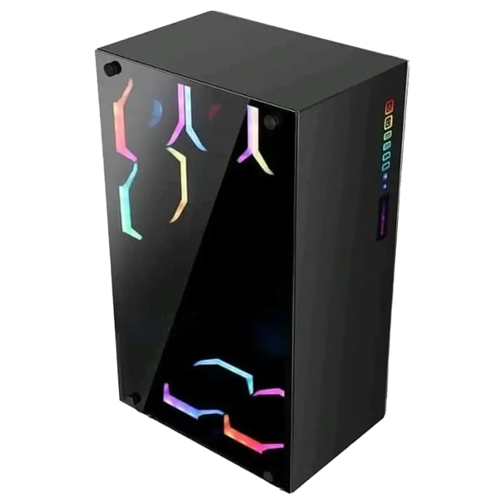 AbkoNcore RAMESSES 320 E-ATX Slim Tower + 6 Spider Fan