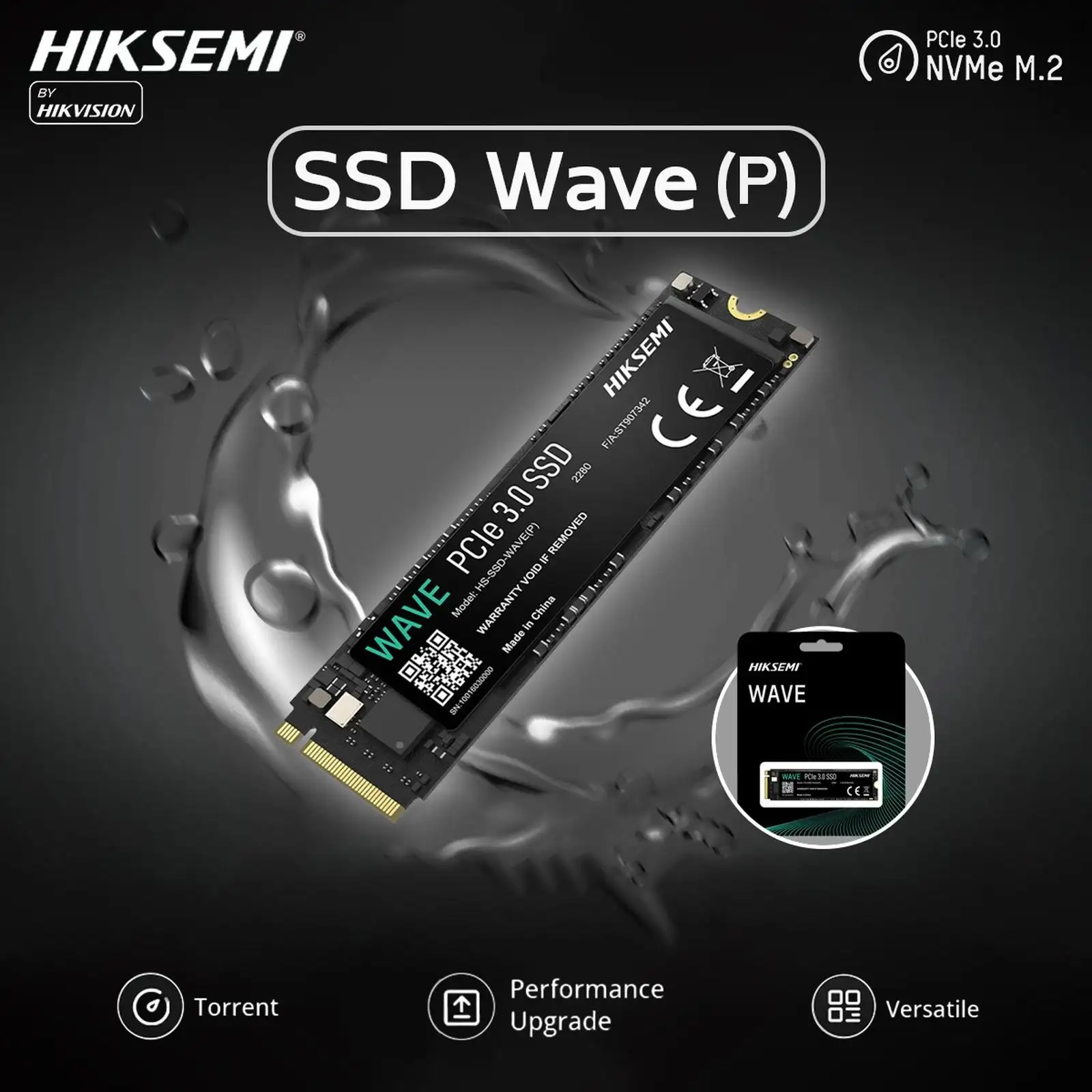 HIKSEMI WAVE 512GB NVME Gen3 2500Mbps HS-SSD-WAVE(P) 512G