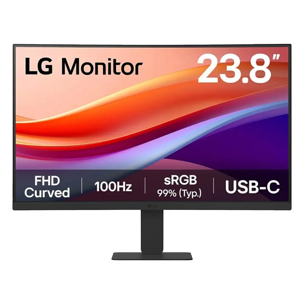 LG 24U421A-B 24" CURVED 100Hz USB-C