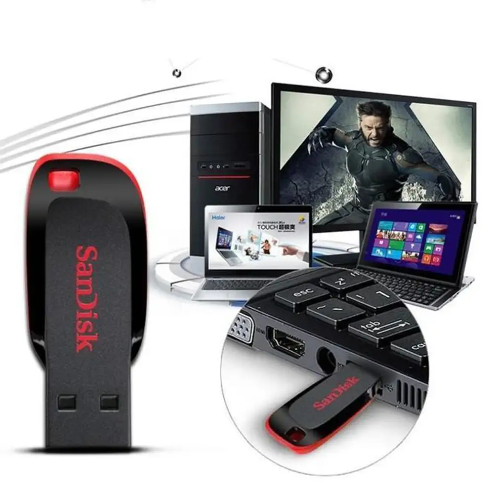 FLASHDISK SanDisk Cruzer Blade CZ50 USB2.0 64GB