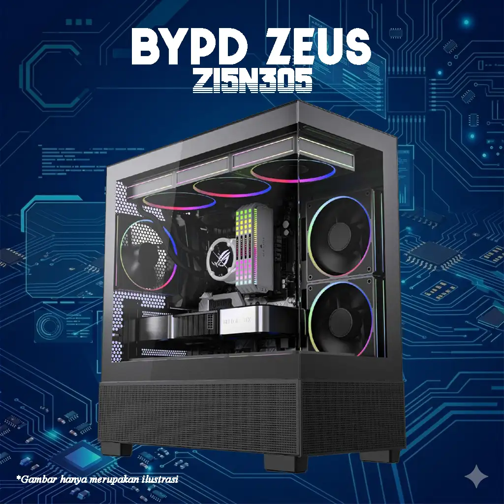 BYPD ZEUS Zi5N305 Intel Core i5 14th x RTX 3050 6GB | DDR5 16GB | 512GB | GAMING PC