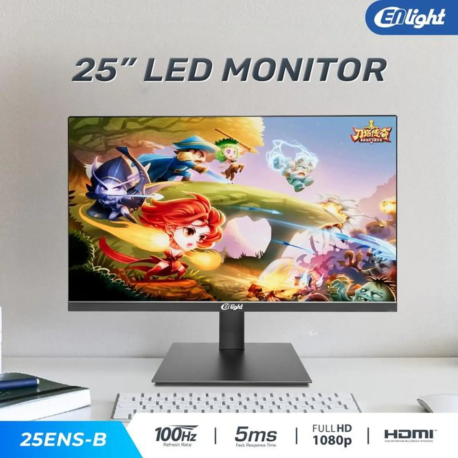 LED ENLIGHT 25ENS-B 25" IPS FHD 100Hz 5ms