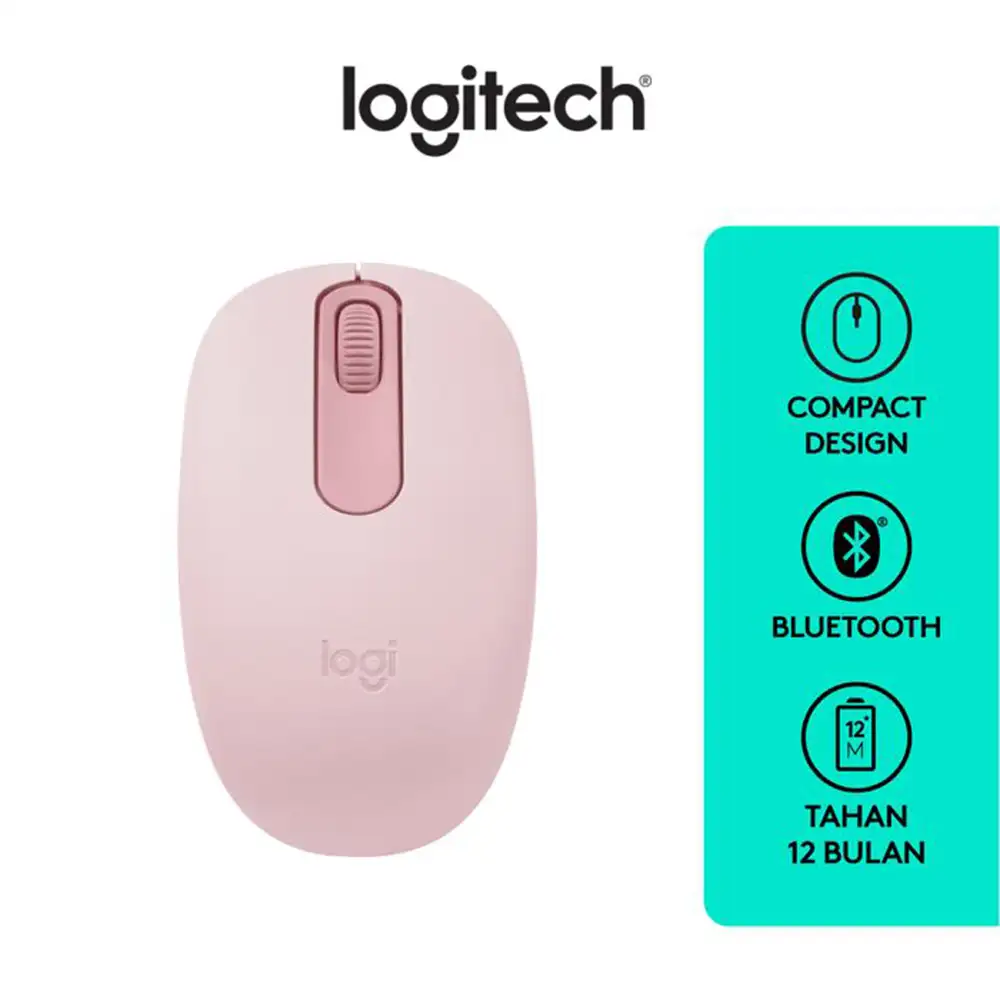 Logitech M196 WIRELESS Mouse Rose