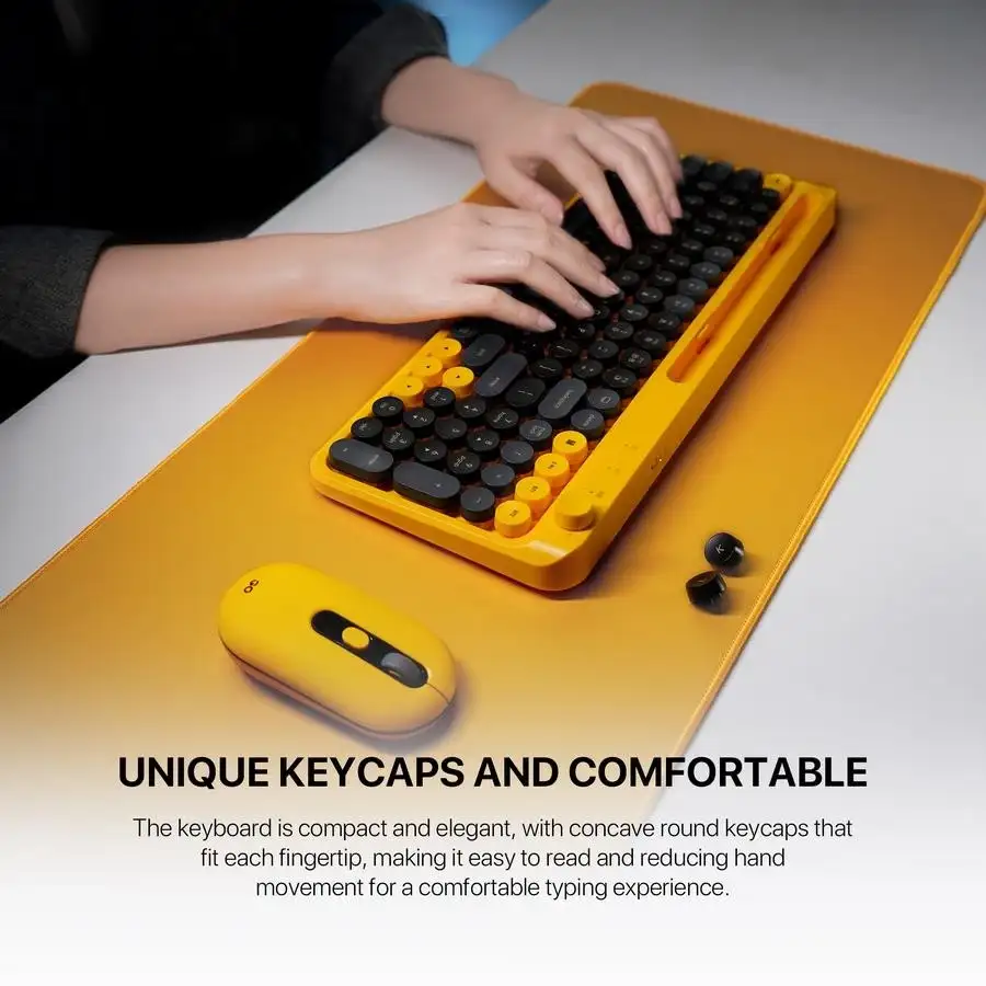 FANTECH KEYBOARD MOUSE DUAL MODE GO MOCHI101 WK899 COMBO PURPLE