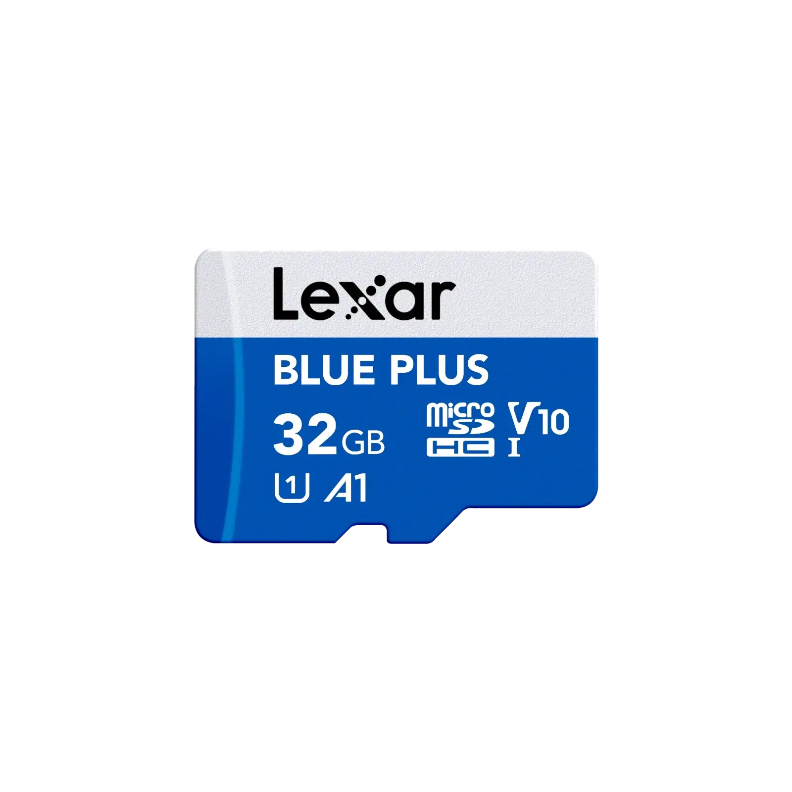 Lexar MicroSD Blue Plus 32GB Class 10 UHS-I 100Mbps + Adapter