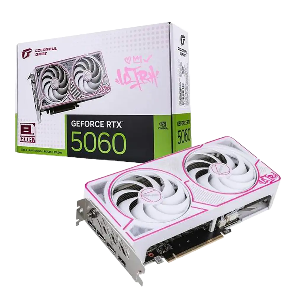 COLORFUL iGAME RTX 5060 ULTRA W DUO OC 8GB-V White