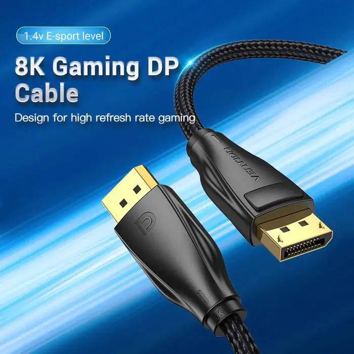 VENTION KABEL DISPLAY PORT 1.4 8K 2M BLACK (HCDBH)