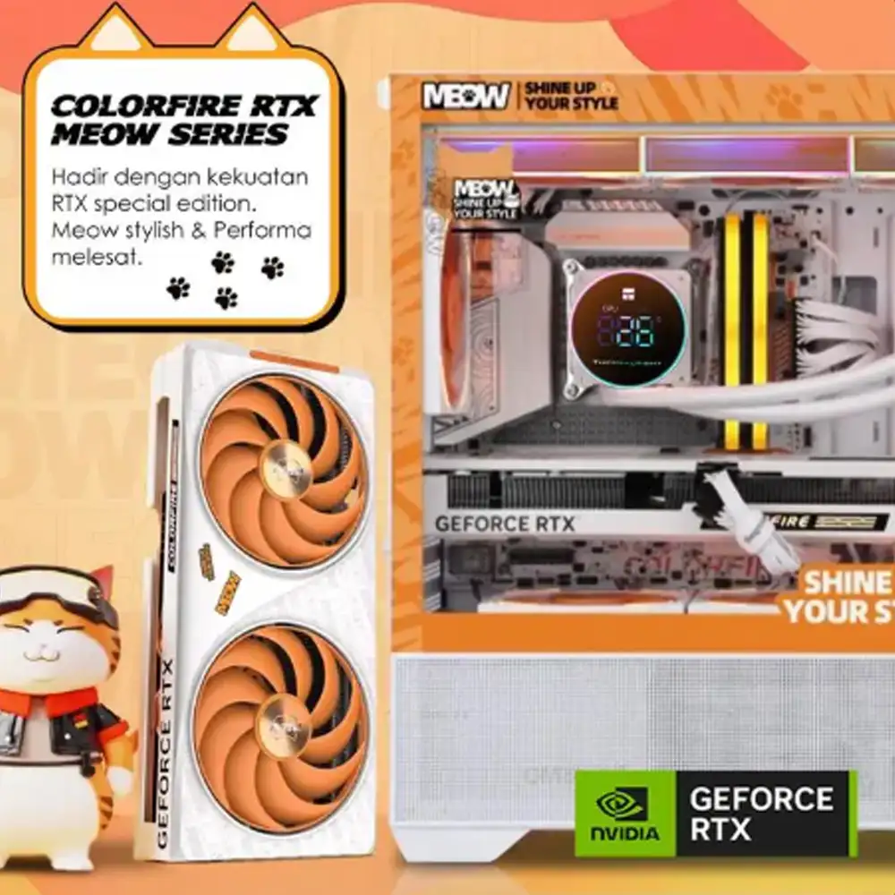 PC COLORFUL MEOW-G AMD Ryzen 7 8700F RTX 5060 8GB