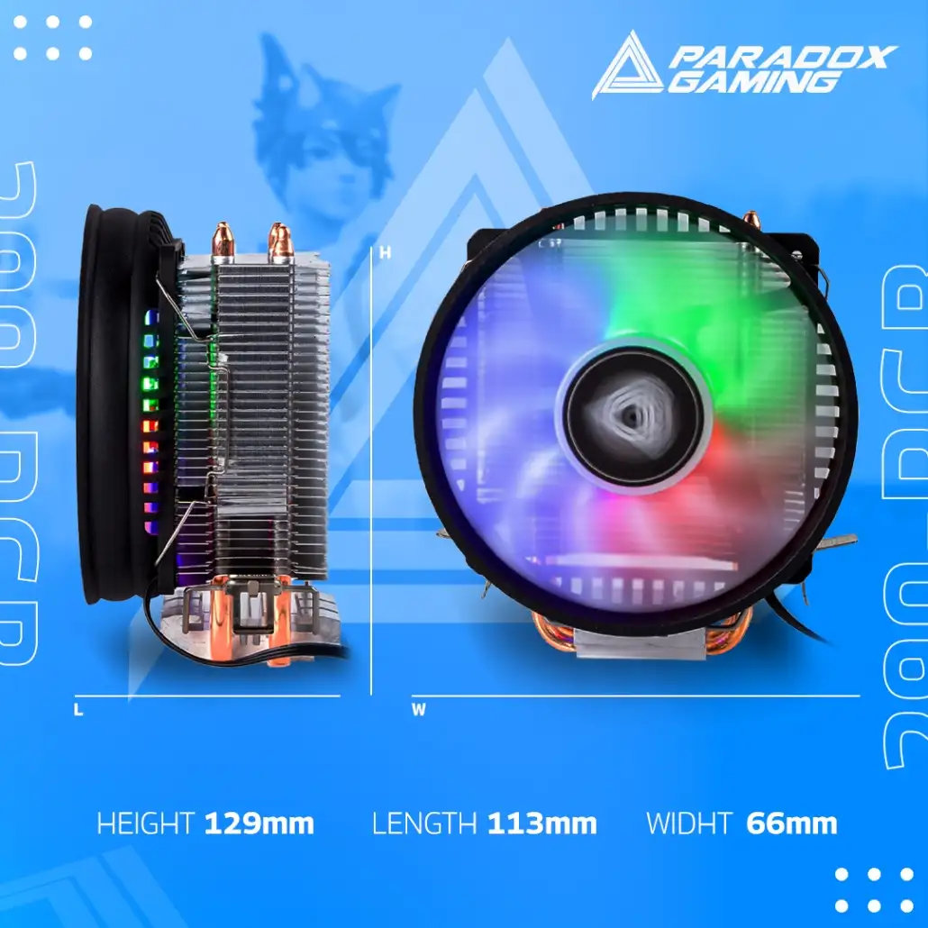 PARADOX GAMING HYPERSONIC CL290 RGB V2 INTEL / AMD