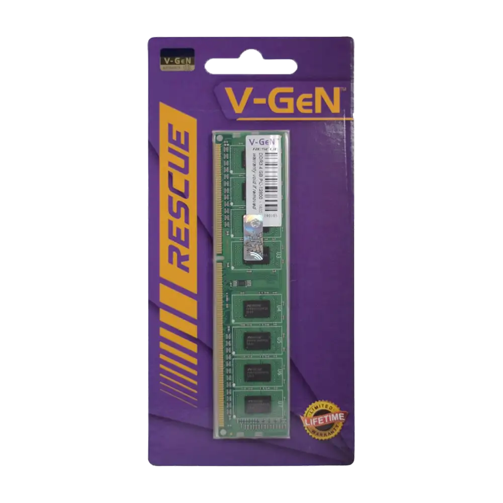 V-GEN RESCUE DDR3 4GB 1600Mhz LONGDIMM