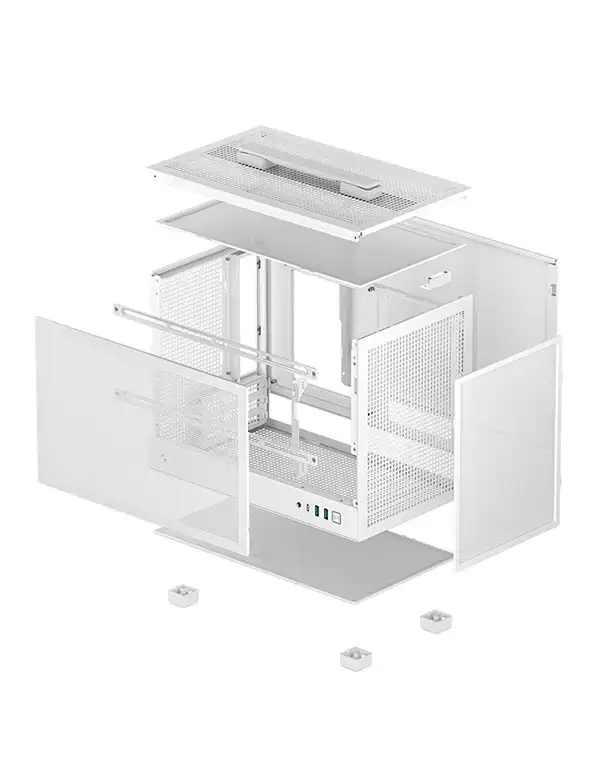 DEEPCOOL CH160 MESH WHITE Mini ITX