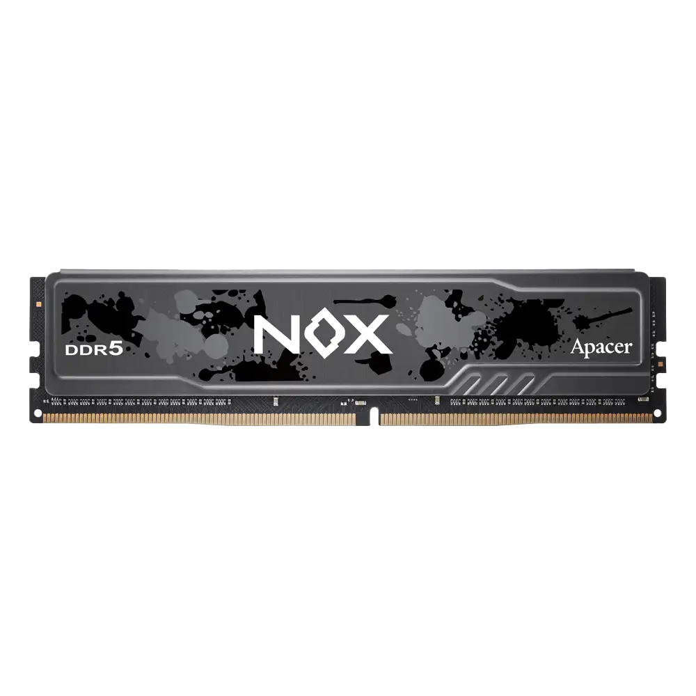 APACER NOX DDR5 16GB 5600Mhz SINGLE BLACK (NON RGB)