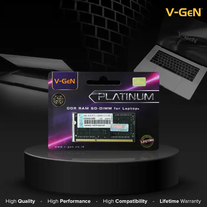 V-GEN PLATINUM DDR4 16GB 2666Mhz SODIMM