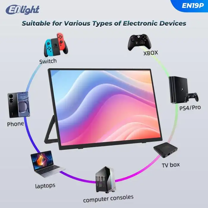 LED ENLIGHT EN19P 19" FHD Portable Monitor