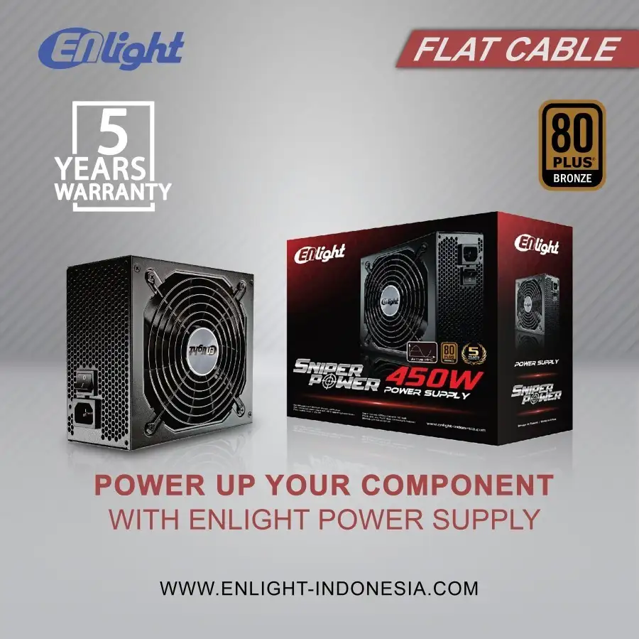 Enlight EN-450 450W Sniper Power 85% Efficiency