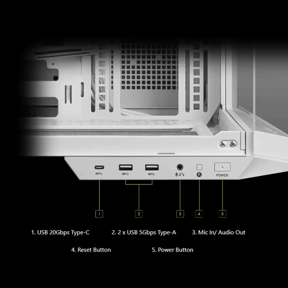 MSI MAG PANO 100L PZ White