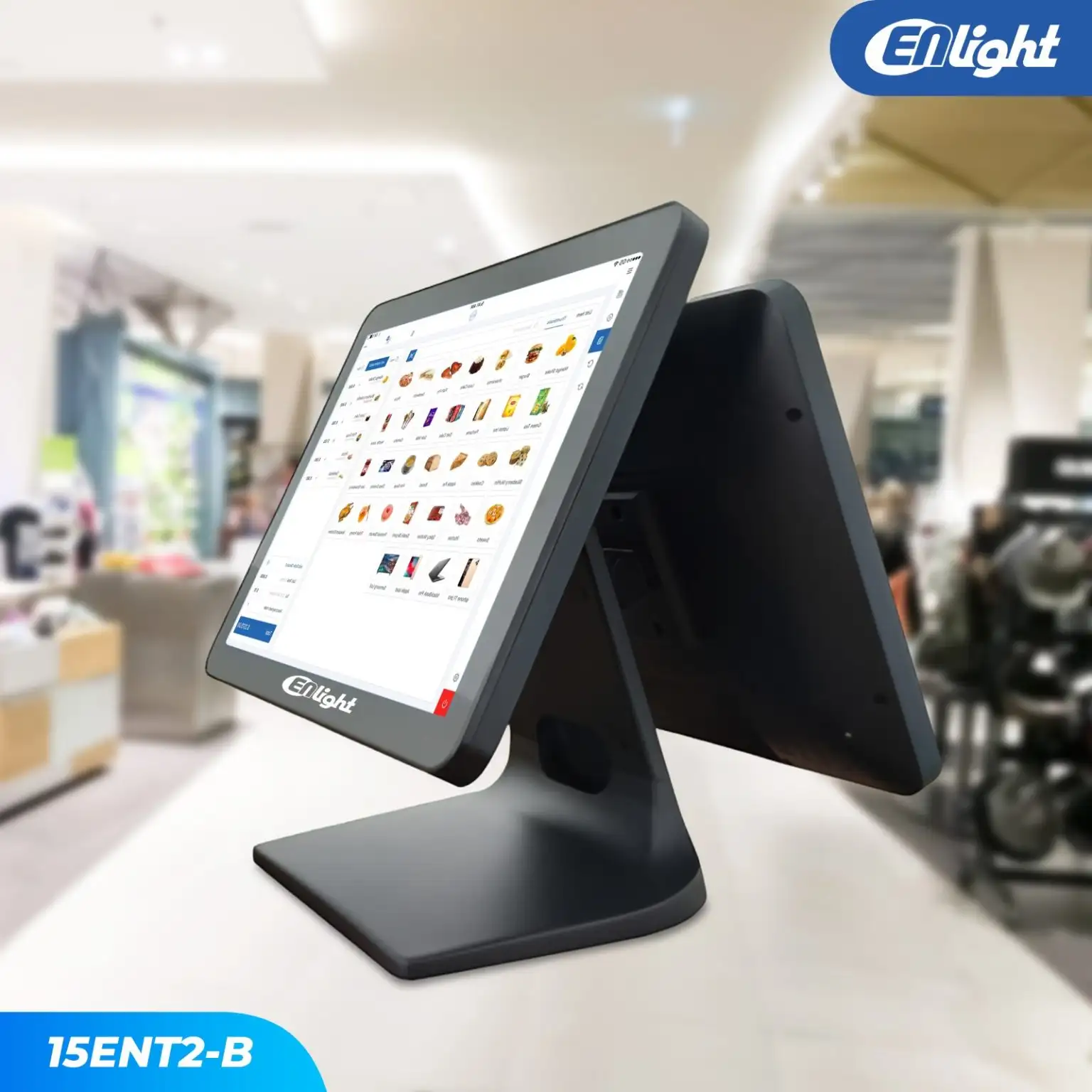 LED ENLIGHT 15ENT2-B - 15" Dual Touch Screen