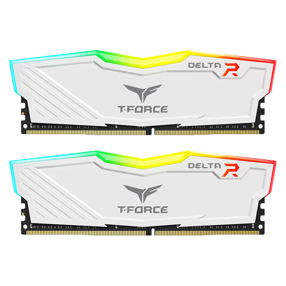 TEAM T-FORCE DELTA RGB 16GB KIT 3600 (8GBx2) WHITE
