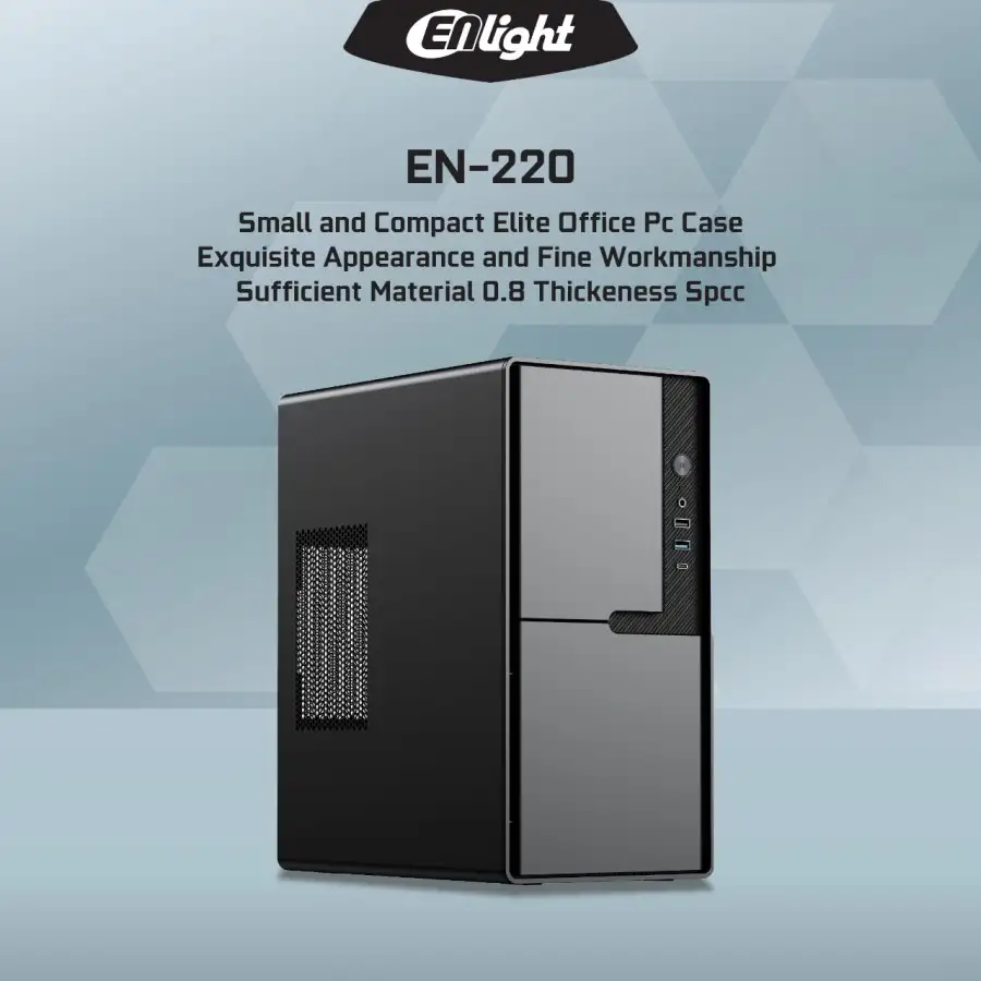ENLIGHT EN-220 + 300W Mid Slim mATX USB3.0