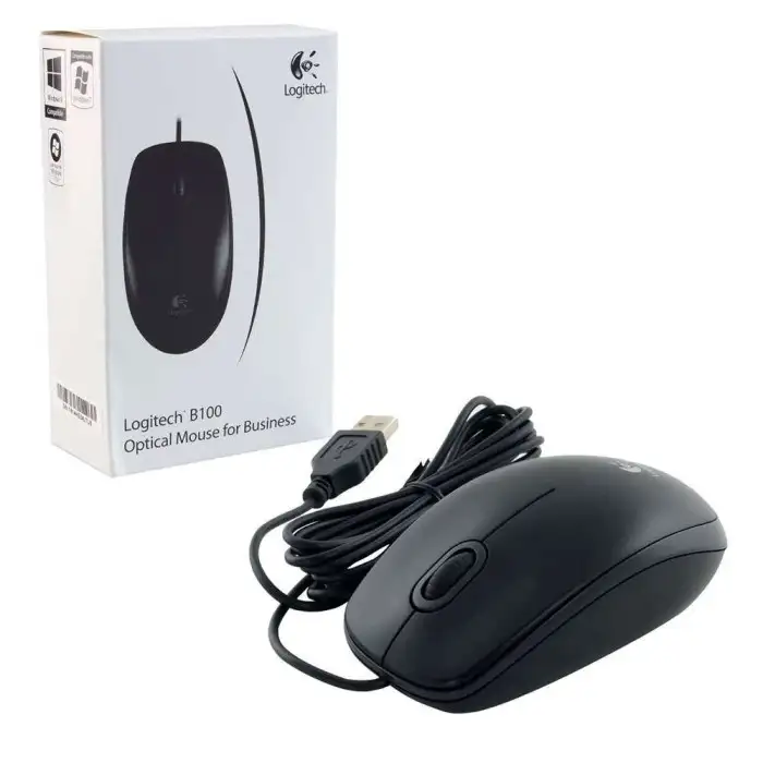 Logitech B100 USB Mouse