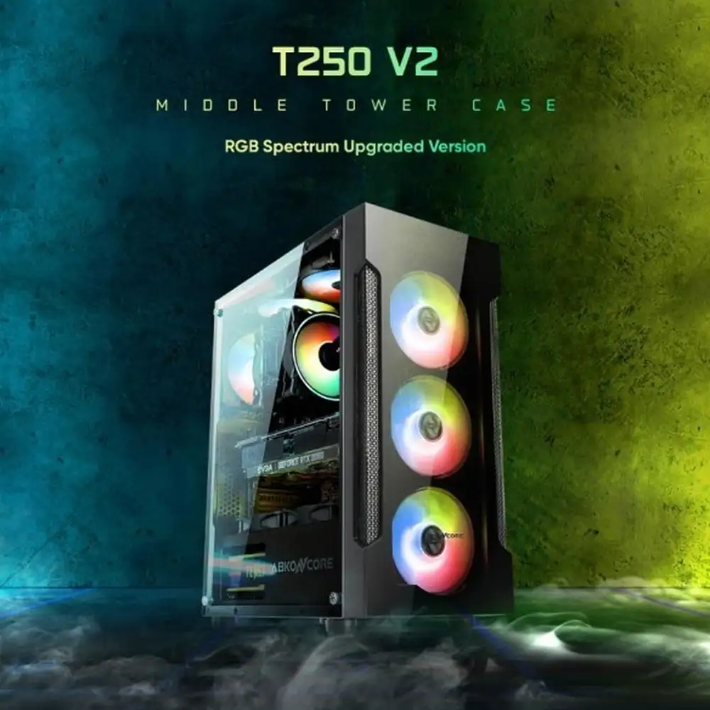 AbkoNcore T250 V2 + 4 Fan Spectrum RGB + Remote + Controller