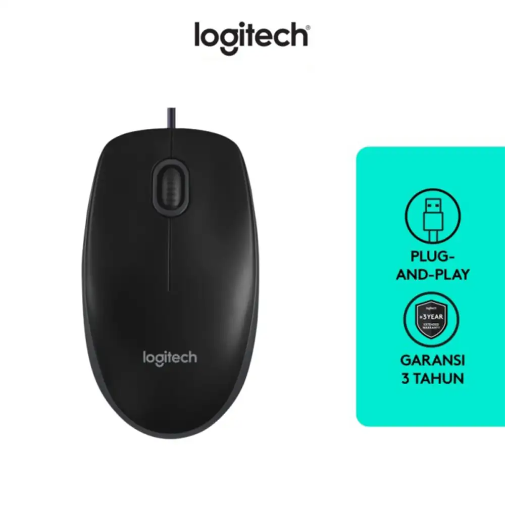 Logitech B100 USB Mouse