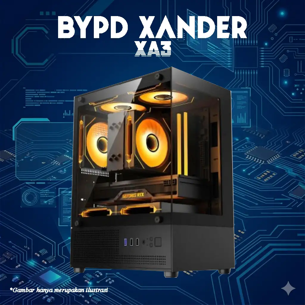 BYPD XANDER XA3 AMD Ryzen 3 3200G 4Ghz | DDR4 | NVME - GAMING PC