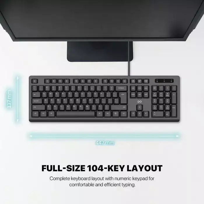 FANTECH KEYBOARD MOUSE GO OFFICE COMBO KM101
