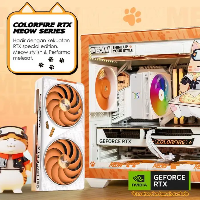 PC COLORFUL MEOW-X Intel Core i5 14400F RTX 5060 8GB