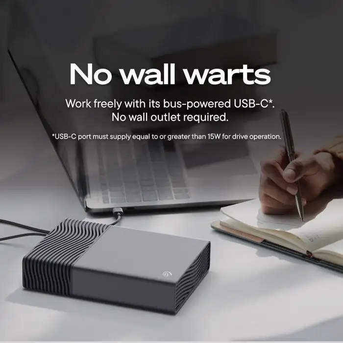 SEAGATE One Touch Desktop HUB Harddisk External USB3.0 + USB-C 8TB