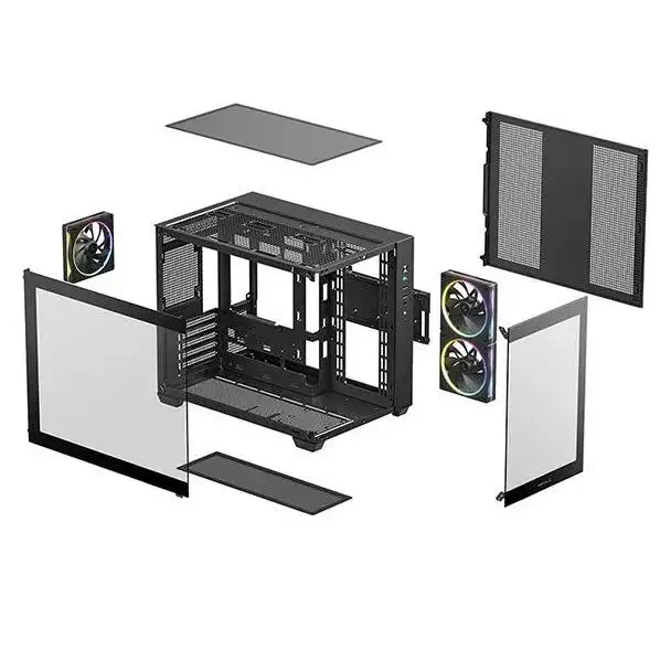 DEEPCOOL CG330 3F 3 Fan aRGB M-ATX Black