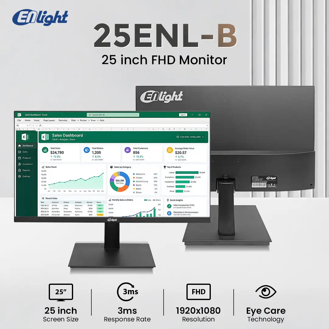 LED ENLIGHT 25ENL-B 25" IPS FHD 75Hz 1ms