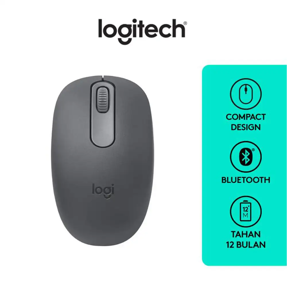 Logitech M196 WIRELESS Mouse Graphite